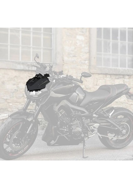 Motosiklet Aksesuarları Cam Cam Viser Bölme Siperliği Rüzgar Deflector Yamaha Mt-09 2017-2020 (Yurt Dışından) indirimleri