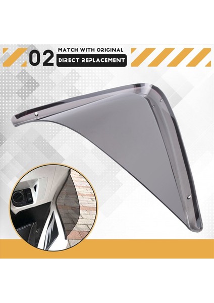 Modifiye Motosiklet Pc Ön Sol Sağ Yan Bacak Koruması Legshield Deflector Rüzgar Kapağı-Honda Pcx 125 150 2018-2020 (Yurt Dışından) indirimleri