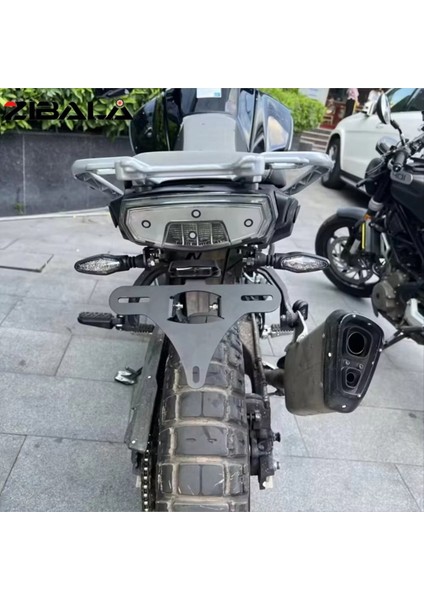Motosiklet Plaka Tutucu Braketi Arka Kuyruk Düzenli Çamurluk Eliminator Numarası Desteği Cfmoto 450MT 2024 (Yurt Dışından) fırsatları