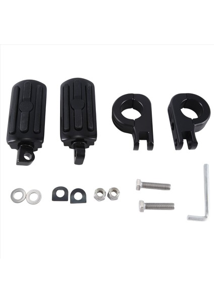 32MM Pedallar Çivi Footrests Motosiklet Aksesuarları Için Harley Siyah (Yurt Dışından)