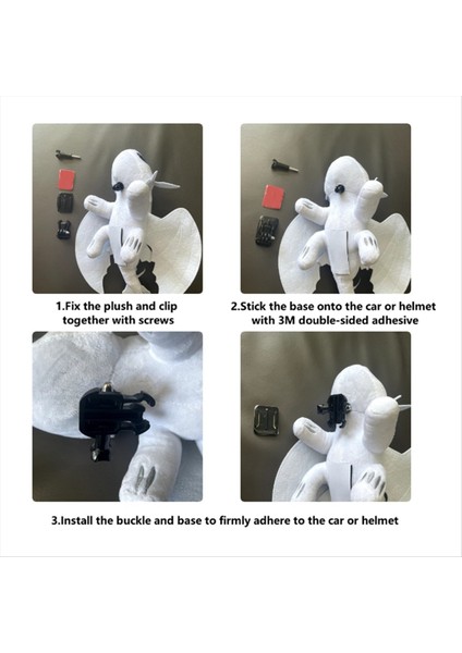 Ejderhanı Nasıl Eğitirsin Dişsiz Küçük Uçan Ejderha Bebek Dekorasyon Motosiklet Kask Hızlı Bırakma Tarzı 35CM Beyaz (Yurt Dışından) fiyatları