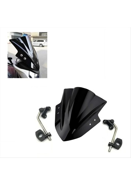 Motosiklet Cam Ön Cam Ayarlanabilir Braket Rüzgar Ekran Cfmoto 300NK 300 Nk (Yurt Dışından) fırsatları