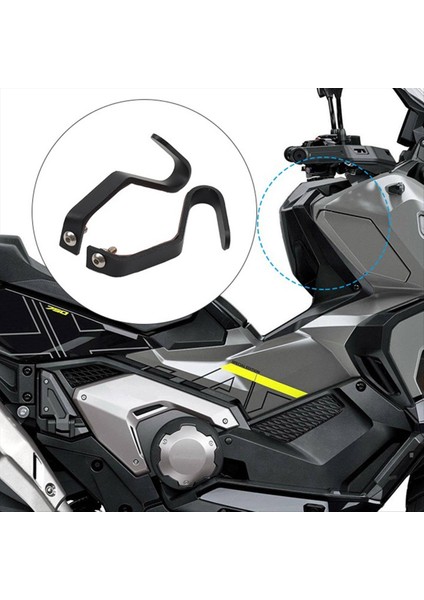 Motosiklet Ön Kanca Kask Çantası Tutucu Askı Honda XADV750 X-ADV750 x Adv 2021-2025 Bagaj Kanca (Yurt Dışından) fırsatları