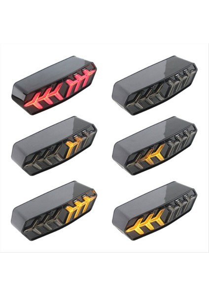 Motosiklet Arka Lambası LED Fren Işığı Dönüş Sinyalleri Işık Honda Grom MSX125 CBR650F (Yurt Dışından) indirimleri