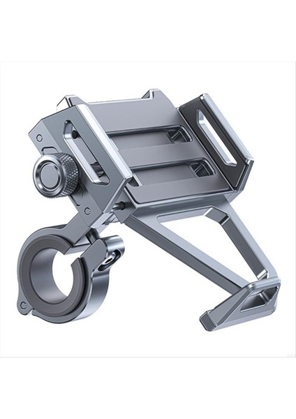 360 Derece Dönen Motosiklet Telefon Tutucu Motosiklet Gidon Montaj Hızlı Kurulum Standı Derin Uzay Gri (Yurt Dışından) fiyatları