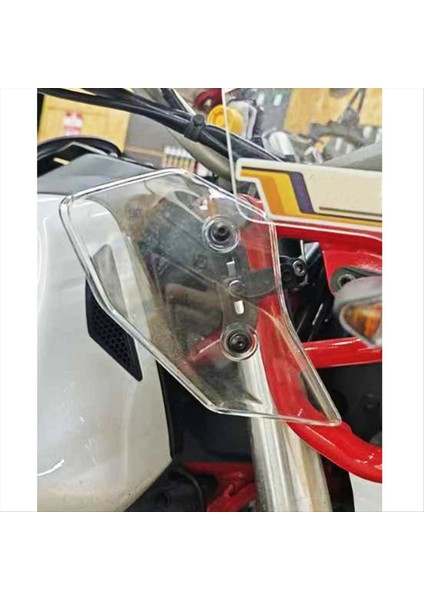 Motosiklet Kaporta Yan Kanat Saptırıcı Cam Moto Guzzi V85TT Touring Electra Sokak Tri Glide 2019-2023 B (Yurt Dışından) fırsatları