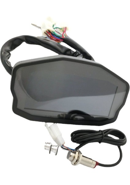 Honda Ducati Kawasaki Suzuki Için Dijital Motosiklet Hız Göstergesi LED Gösterge Paneli Rpm (Yurt Dışından) fırsatları
