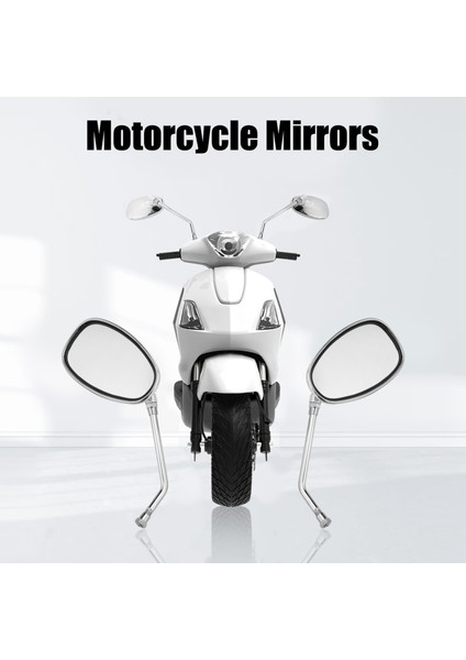 Honda Shadow Spirit 750 1100 Için VTX1300 VTX1800 Krom Motosiklet Aynaları 10MM (Yurt Dışından) fiyatları