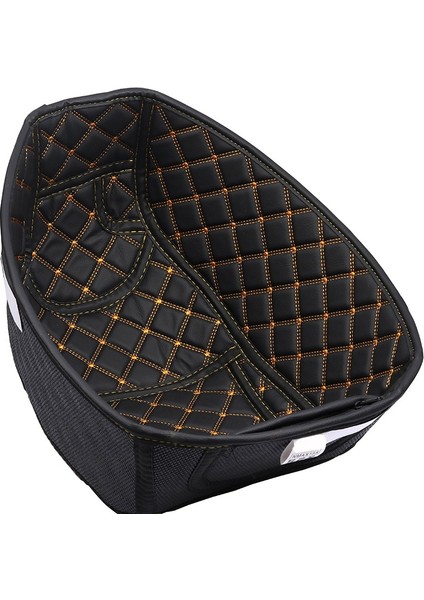 Motosiklet Pu Deri Arka Bagaj Kargo Astar Koruyucu Motosiklet Koltuk Kova Pad Yamaha Nmax 155 Için (Yurt Dışından) fırsatları