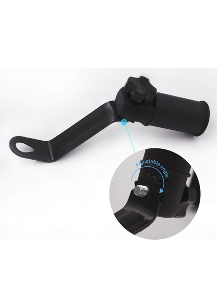 2 Adet 10MM Cıvata Motosiklet Ayna Genişletici Dağı Cep Telefonu Dönüşüm Uzatma Montaj Braketi Adaptörü Için 22MM 8/7 Inç Gidon Telefon Tutucu (Yurt Dışından) modelleri