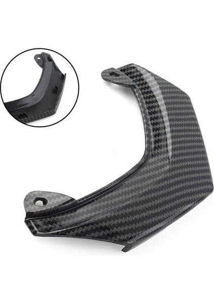 Karbon Fiber Bak Motosiklet Arka Üst Kuyruk Fren Lambası Kawasaki Için Fairing ER6N ER6F 12-2016 (Yurt Dışından) fiyatları