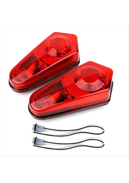 2 Adet Kuyruk Işık Konut Arka Atv Utv Arka Lambaları Stop Lambası Kabuk Polaris Sporcu Rzr ACE2005-2022 2411153 2411154, A (Yurt Dışından)