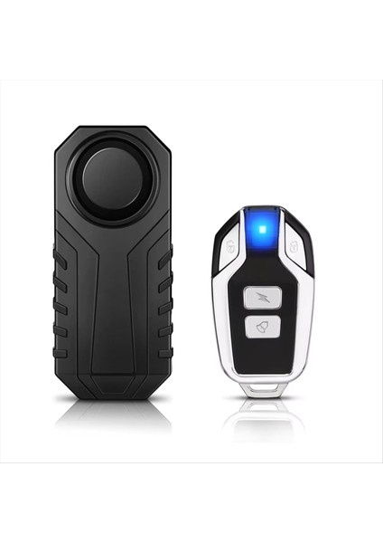 Motosiklet Bisiklet Titreşimli Alarm IP55 Su Geçirmez Bisiklet Alarmı Uzaktan Kumanda Anti-Hırsızlık Motosiklet Alarmlı Dedektör Sistemi (Yurt Dışından)