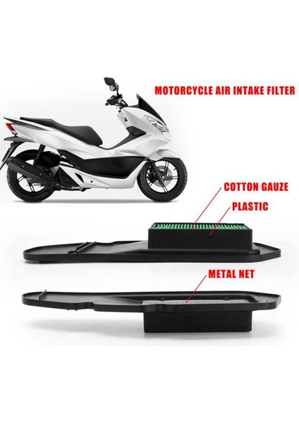 Motosiklet Hava Girişi Filtre Hava Elemanları Temizleyici Honda PCX150 PCX125 Pcx 125 150X3 2013 2014 2015 (Yurt Dışından) indirimleri