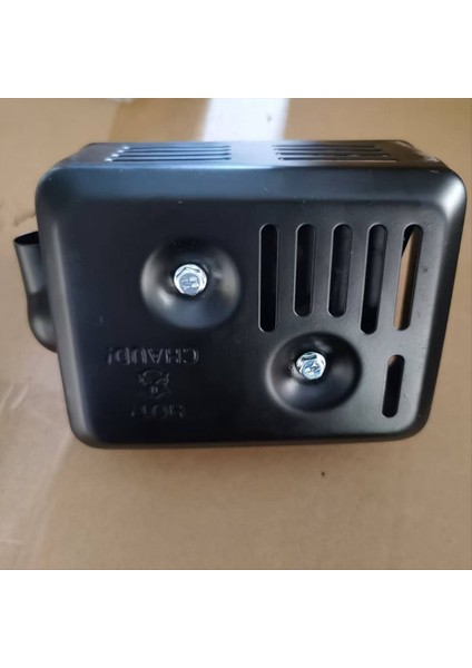 Siyah Egzoz Susturucu Sistemi Isı Kalkanı ile Conta ile Honda Için GX110 GX120 GX140 GX160 GX200 5.5 Hp 6.5 Hp (Yurt Dışından) modelleri