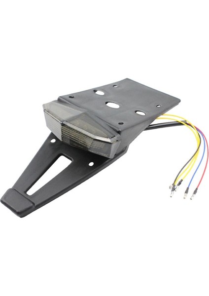Yeni Wd 12VLED Arka Çamurluk Kuyruk Lambası Motosiklet Off-Road Güçlendirme Plaka Lambası Çamurluk Gri (Yurt Dışından) indirimleri