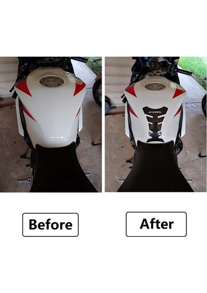 Karbon Fiber Motosiklet Tank Pad Gaz Petrol Yakıt Tankı Ped Koruyucu Honda CBR600 1000 954 929 900 Rr, CBR250 300 500 R (Yurt Dışından) indirimleri
