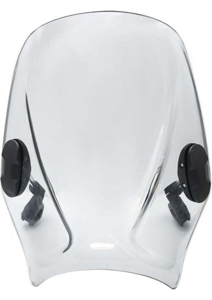 Motosiklet Cam Rüzgar Ekran Kalkanı Deflektör Koruyucu Kapak Keeway Superlight 125 / 150 / 200 (Şeffaf) (Yurt Dışından)