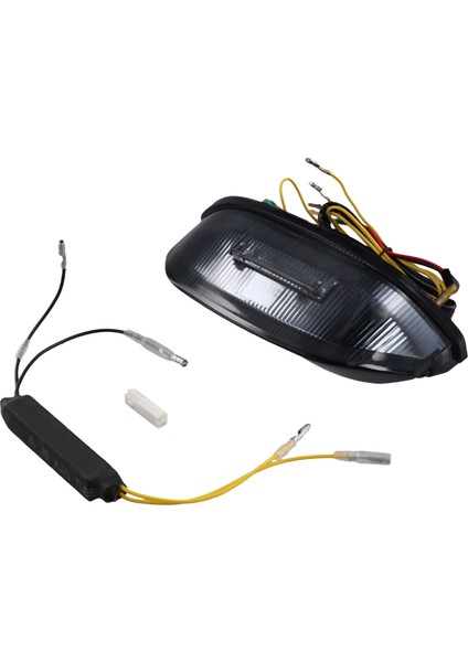 Arka Kuyruk Işık Fren Dönüş Sinyalleri Entegre LED Işık Honda CBR600RR 2013-2023 Aksesuarları Siyah (Yurt Dışından) modelleri