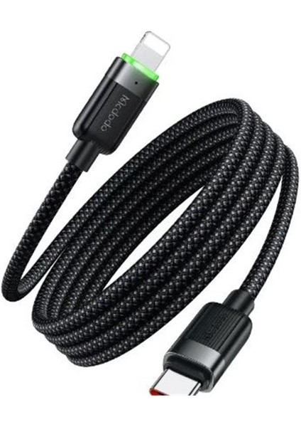 CA-2010 36W Usb-C To Lıghtnıng Manyetik Sarılabilir Kablo - 1.2 M Siyah indirimleri
