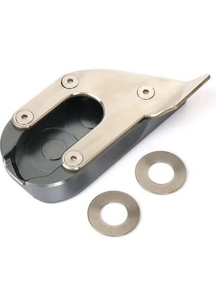 Bmw R1300GS R 1300 Gs Adventure 2023 2024 Titanium Için Motosiklet Ayak Ayağı Uzatıcı Ayak Yan Ayak Tabanı Uzatma (Yurt Dışından)