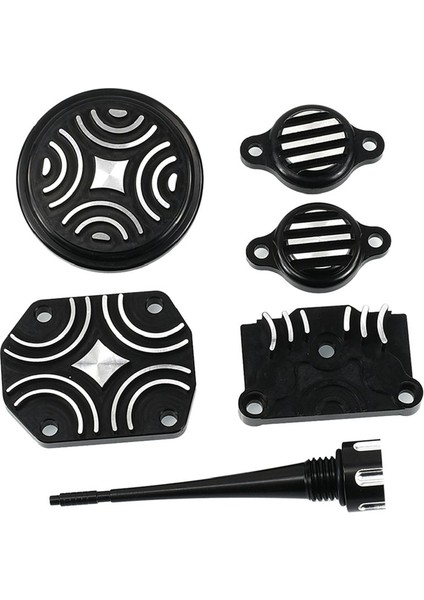 Motokros Motor Cnc Dekoratif Kapak Silindir Kafası Vana Kapağı Yağ Çubuğu Lifan Yinxiang 110-140 (Yurt Dışından)