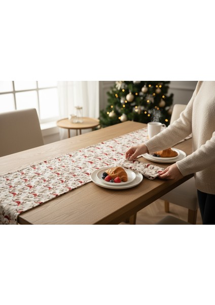 Yeni Yıl Runner, Yılbaşı Runner, Noel Baba Runner, Çam Ağacı Runner indirimleri