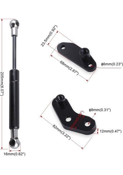 Atv/utv Arka Kapı Açma Amortisörü Seti Kapı Yavaşlatma Destek Çubuğu Can-Am Maverick X3 2017-2022 Kapı Durdurucu Hız Kesici (Yurt Dışından) modelleri