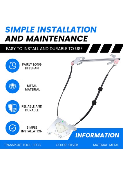 Mercedes Benz W463 G-Serisi G500 G55 G550 G63 A4637300746 A4637300946 L Için Motorsuz Araç Arka Kapı Cam Regülatörü (Yurt Dışından) fırsatları
