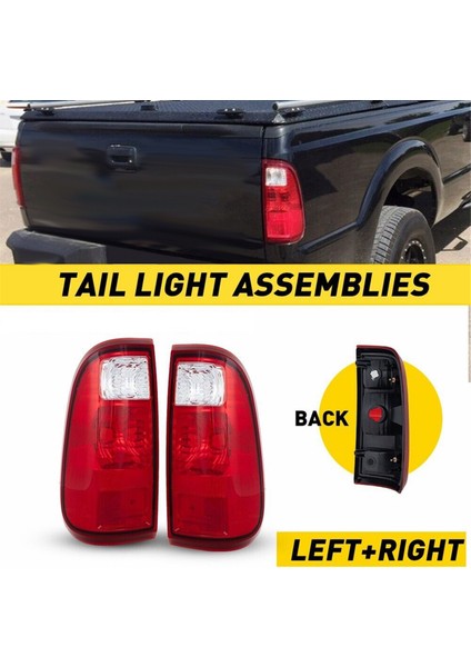 Çift Arka Tampon Stop Lambası BC3Z13405A BC3Z13404A Ford F-250 F-350 F-450 F-550 08-16 Ampulsüz Fren Lambası B (Yurt Dışından) indirimleri