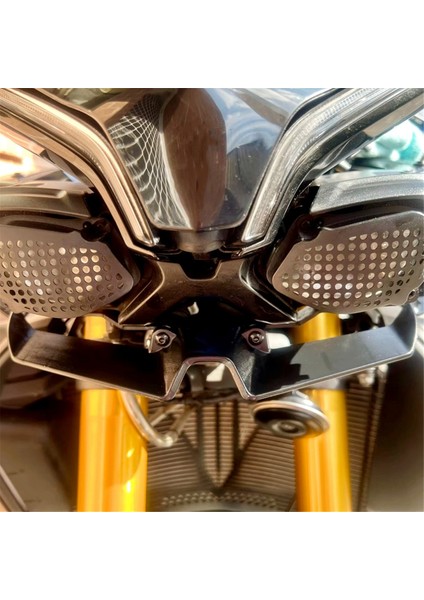 Yamaha MT10 Sp 2022-2024 Aksesuarları Ön Spoyler Aerodinamik Kanat Deflektörü Ön Spoyler Siyah (Yurt Dışından) fiyatları
