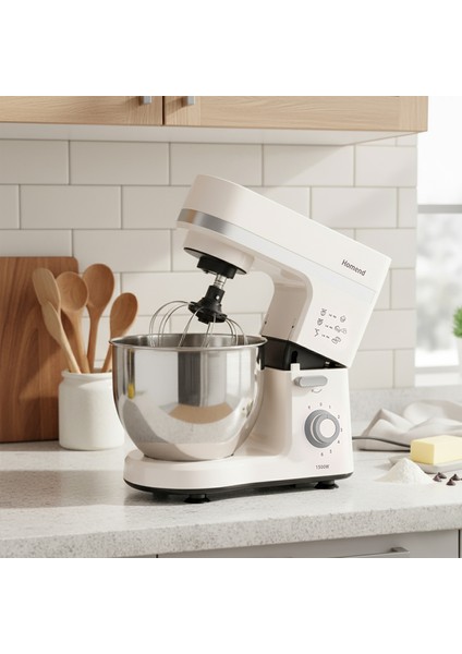 Profashion Prof 3063H Stantlı Mikser - Krem - 1500 Watt