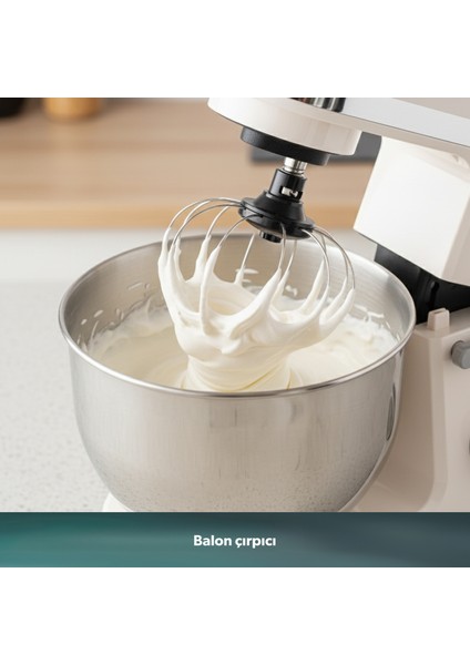 Profashion Prof 3063H Stantlı Mikser - Krem - 1500 Watt