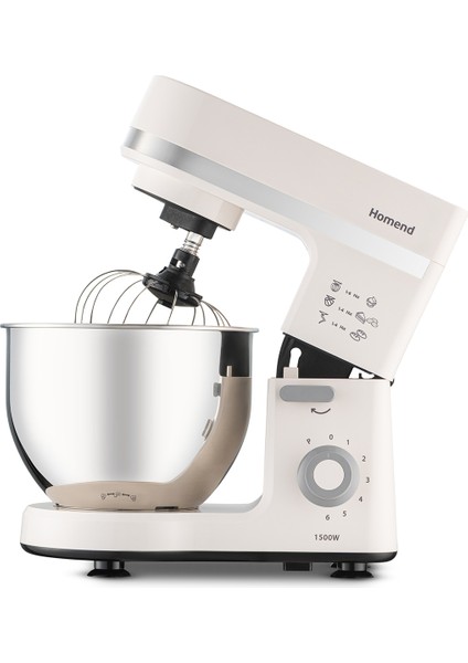 Profashion Prof 3063H Stantlı Mikser - Krem - 1500 Watt