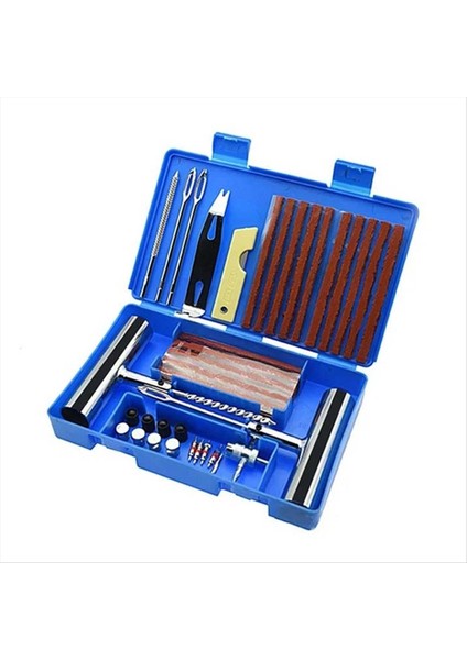 Oto Lastik Tamir Seti Delinme Tamir Araçları Araba Van Motosiklet Bisiklet Acil Ağır Tubeless Lastik Tamir Perçin Seti (Yurt Dışından)