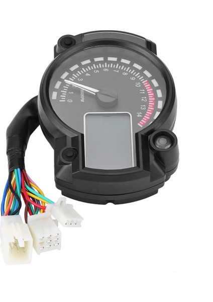 Koso Ayarlanabilir Maksimum 299 Km/s 7 Renkli Gösterge Paneli Için Evrensel LCD Dijital Motosiklet Kilometre Sayacı Hız Göstergesi Enstrümanı (Yurt Dışından) fırsatları