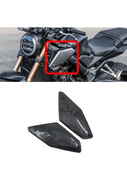 Motosiklet Karbon Fiber Çerçeve Yan Panel Kapak Kabuk Koruyucu Honda CB650R 2019-2022 (Yurt Dışından) modelleri