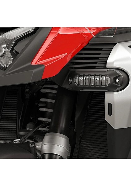 Motosiklet Yardımcı Aydınlatma Koruması Lambası Koruma Izgarası Koruma Bmw R1300GS Adv R1300 Gs Macera 2024 2025 (Yurt Dışından) modelleri