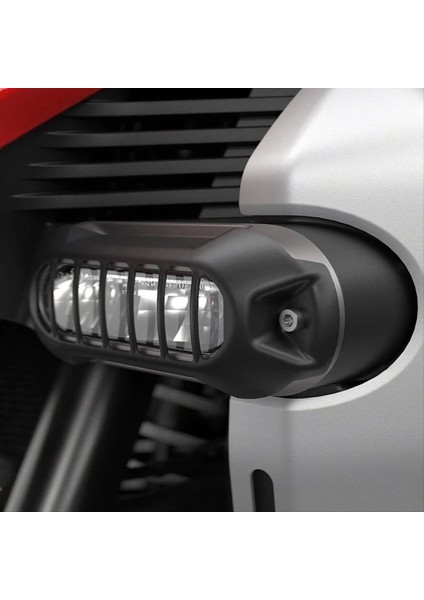 Motosiklet Yardımcı Aydınlatma Koruması Lambası Koruma Izgarası Koruma Bmw R1300GS Adv R1300 Gs Macera 2024 2025 (Yurt Dışından) fırsatları