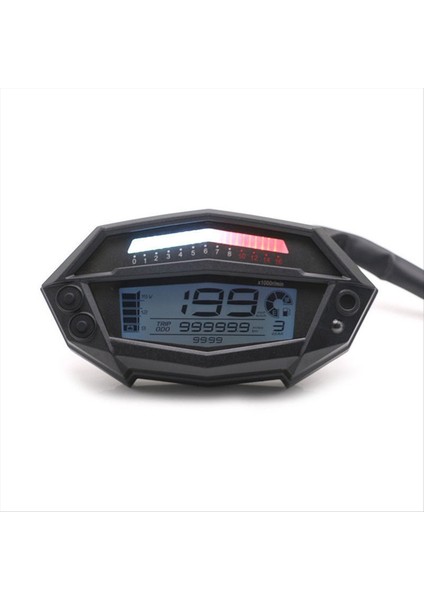 Motosiklet Göstergesi LCD Hız Göstergesi Ayarlanabilir Renk Takometre Ölçer Kawasaki Z1000 Sensörsüz (Yurt Dışından) fiyatları