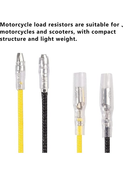 12V Motosiklet LED Yük Direnci LED Dekoder LED Göstergesi Flaşör Dönüş Sinyali Arıza Eliminator Motosiklet Scooter Için (Yurt Dışından) fırsatları