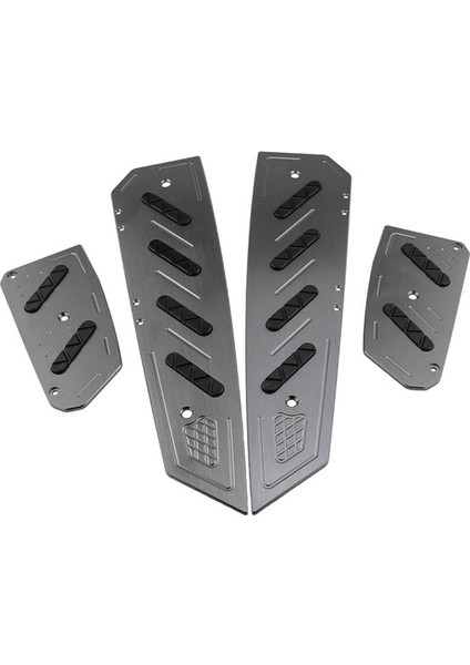 Motosiklet Adım Ayak Pedleri Pedalı El Tutamağı Kapağı Honda Forza Için 300 FORZA300 MF13 Mf 13 2018 2019 2020 (Gri) (Yurt Dışından)