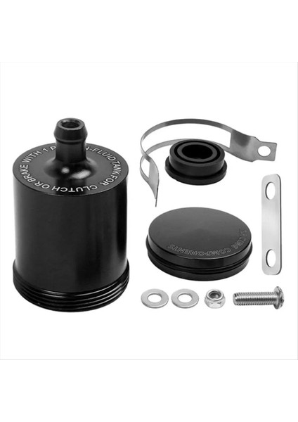 Motosiklet Fren Hidroliği Haznesi Sıvı Bardak Yağ Deposu Tankı Ön Fren Küçük Yağdanlık Yedek Alüminyum Alaşımlı (Yurt Dışından)