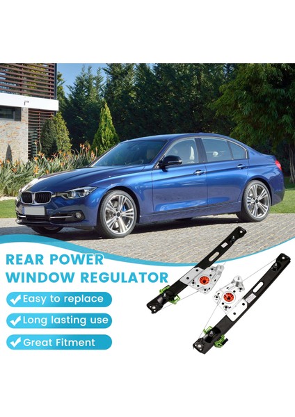 Bmw E90 E91 323I 325I 328I 330I 335I M3 51357140590 Için Motorsuz 1 Çift Arka Elektrikli Cam Regülatörü Değişimi (Yurt Dışından) indirimleri