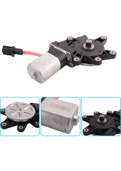 Nissan Versa 2007-2012 Için 2 Pinli Ön Sağ Elektrikli Cam Kaldırma Motoru 80730-8991A, 742-510 (Yurt Dışından) modelleri