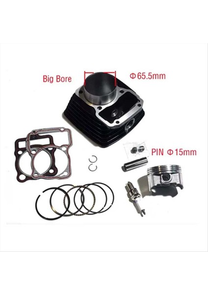 Italika FT125 FT150 RT180 Için 65.5 mm Motosiklet Motor Silindiri Piston Kiti (Yurt Dışından) fiyatları