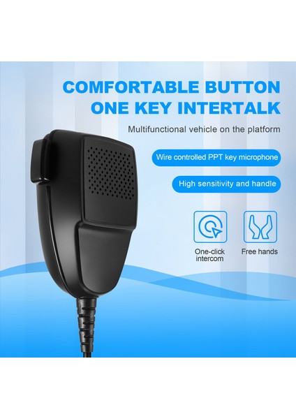 Motorola Walkie Talkie Için GM300 GM950 Hoparlör Mikrofon Radyo El Mikrofonu (Yurt Dışından) fırsatları