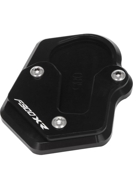 Motosiklet Kickstand Ayak Yan Ayak Uzatma Pad Destek Plakası F900XR F900 Xr F 900XR 2020 (Siyah) (Yurt Dışından)