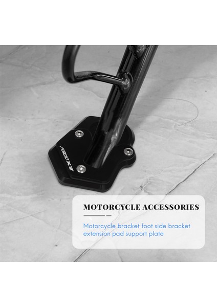 Motosiklet Kickstand Ayak Yan Ayak Uzatma Pad Destek Plakası F900XR F900 Xr F 900XR 2020 (Siyah) (Yurt Dışından) fiyatları