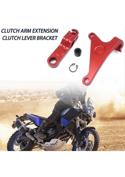 Motosiklet Debriyaj Kolu Uzatma Debriyaj Kolu Braketi Seti Yamaha Tenere 700 Xtz 700 2019-2024 MT07 FZ07 R7 Kırmızı (Yurt Dışından) fırsatları